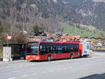 (259'804) - AFA Adelboden - Nr. 96/BE 823'926 - Mercedes am 29. Februar 2024 beim Bahnhof Frutigen