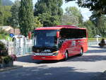 AFA Adelboden/861331/266117---afa-adelboden---nr (266'117) - AFA Adelboden - Nr. 25/BE 26'706 - Setra am 24. August 2024 bei der Schifflndte Thun