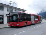 AFA Adelboden/861503/266188---afa-adelboden---nr (266'188) - AFA Adelboden - Nr. 95/BE 26'774 - Mercedes am 26. August 2024 beim Bahnhof Frutigen