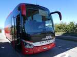 (267'054) - Aus der Schweiz: AFA Adelboden - Nr. 15/BE 26'702 - Setra am 15. September 2024 in Saint Rambert, Raststtte