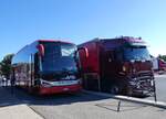 (267'056) - Aus der Schweiz: AFA Adelboden - Nr. 15/BE 26'702 - Setra am 15. September 2024 In Montblanc, Raststtte