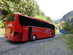 AFA Adelboden/864039/267129---aus-der-schweiz-afa (267'129) - Aus der Schweiz: AFA Adelboden - Nr. 15/BE 26'702 - Setra am 17. September 2024 an der Grenze Spanien/Andorra bei Os de Civis und bei Prats Gavatx