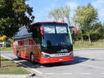 AFA Adelboden/864530/267394---aus-der-schweiz-afa (267'394) - Aus der Schweiz: AFA Adelboden - Nr. 15/BE 26'702 - Setra am 21. September 2024 in La Baume d'Hostun, Raststtte