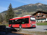 (269'003) - AFA Adelboden - Nr. 56/BE 611'030 - Scania/Hess am 7. November 2024 beim Bahnhof Lenk