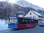 (270'263) - Engadin Bus, St. Moritz - Nr. 118/GR 100'118 - Solaris (ex AFA Adelboden Nr. 30) am 27. Dezember 2024 beim Bahnhof Zuoz