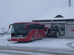 (270'919) - AFA Adelboden - Nr. 26/BE 26'708 - Setra am 11. Januar 2025 beim Bahnhof Frutigen