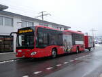 (271'109) - AFA Adelboden - Nr. 28/BE 43'089 - Mercedes am 11. Januar 2025 beim Bahnhof Frutigen