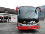 (291'313) - AFA Adelboden - Nr. 25/BE 26'706 - Setra am 1. Oktober 2026 beim Bahnhof Frutigen