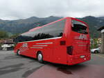 (291'314) - AFA Adelboden - Nr. 25/BE 26'706 - Setra am 1. Oktober 2026 beim Bahnhof Frutigen