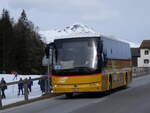 (272'369) - AutoPostale Ticino - TI 121'105/PID 5229 - Temsa (ex CarPostal Ouest; ex TpM, Mesocco Nr. 17; ex AutoPostale Ticino TI 237'648) am 22. Februar 2025 in Lantsch/Lenz, Biathlon-WM