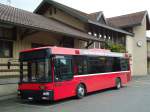 (144'980) - Bernmobil, Bern - Nr. 401/BE 612'401 - MAN/Gppel am 10. Juni 2013 beim Bahnhof Konolfingen