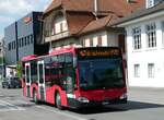 (251'569) - Bernmobil, Bern - Nr. 445/BE 855'445 - Mercedes am 15. Juni 2023 beim Bahnhof Mnsingen