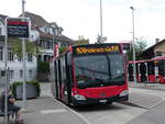 bernmobil-svb-bern/857350/264947---bernmobil-bern---nr (264'947) - Bernmobil, Bern - Nr. 443/BE 855'443 - Mercedes am 23. Juli 2024 beim Bahnhof Mnsingen