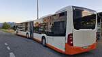 Mercedes-Benz Citaro G C2, SO 155953, in Deitingen Bahnhof, als Ersatzverkehr Solothurn-Luterbach-Deitingen, Busbetriebe Solothurn und Umgebung, Aufgenommen am 5.