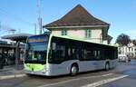 Langnau i.E./899446/281001---busland-burgdorf---nr (281'001) - Busland, Burgdorf - Nr. 119/BE 465'119 - Mercedes am 5. Oktober 2025 beim Bahnhof Langnau