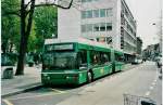 (031'119) - BVB Basel - Nr. 934 - Neoplan Gelenktrolleybus am 26. April 1999 in Basel, Claraplatz