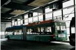 (059'916) - BVB Basel - Nr. 924 - Neoplan Gelenktrolleybus am 19. April 2003 in Basel, Garage Rankstrasse