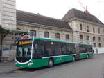 (201'502) - BVB Basel - Nr. 7055/BS 99'355 - Mercedes am 11. Februar 2019 beim Bahnhof Basel