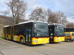 (214'284) - CarPostal Ouest - JU 52'431 - Mercedes am 16. Februar 2020 in Develier, Parkplatz