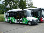 (236'886) - CarPostal Ouest - JU 63'619 - K-Bus am 6. Juni 2022 in Develier, Parkplatz