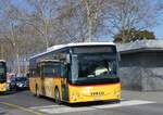Iveco/875565/272100---carpostal-ouest---vd (272'100) - CarPostal Ouest - VD 626'567/PID 11'224 - Iveco am 15. Februar 2025 beim Bahnhof Yverdon