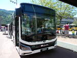 (237'164) - Engadin Bus, St. Moritz - Nr. 5/GR 97'505 - MAN am 12. Juni 2022 beim Bahnhof Landquart
