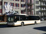 (246'092) - EAB Engelberg - Nr. 3/OW 10'187 - Mercedes (ex AAGS Schwyz Nr. 38) am 14. Februar 2023 beim Bahnhof Engelberg