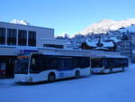 (270'214) - EAB Engelberg - Nr. 4/OW 10'265 - Mercedes am 25. Dezember 2024 beim Bahnhof Engelberg