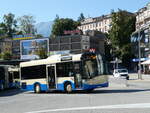 (229'162) - FART Locarno - Nr. 80/TI 339'180 - Solaris am 14. Oktober 2021 beim Bahnhof Locarno