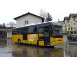 (149'096) - Fontana, Ilanz - Nr. 11/GR 3579 - Irisbus am 1. Mrz 2014 beim Bahnhof Ilanz
