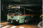 (052'110) - TPF Fribourg - Nr. 52/FR 300'291 - Volvo/R&J (ex GFM Fribourg Nr. 52) am 17. Februar 2002 in Fribourg, Busbahnhof