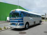(252'225) - Greyhoundbus, Murten - GMC (ex Wooster, Zrich; ex Northland Greyhound Lines, USA-Minneapolis Nr.