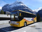 (260'551) - GrindelwaldBus, Grindelwald - Nr. 21/BE 100'930 - Setra am 19. Mrz 2024 beim Bahnhof Grindelwald