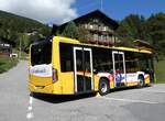 (290'826) - GrindelwaldBus, Grindelwald - Nr. 204/BE 905'204 - Mercedes am 11. September 2026 in Grindelwald, Gemeindehaus (prov. Bahnhof)