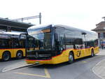 (265'061) - PostAuto Zentralschweiz (Hfliger) - OW 41'564/PID 12'023 - eMercedes am 27. Juli 2024 beim Bahnhof Spiez