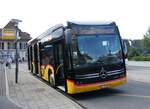 hafliger-sursee/857854/265062---postauto-zentralschweiz-haefliger-- (265'062) - PostAuto Zentralschweiz (Hfliger) - OW 41'564/PID 12'023 - eMercedes am 27. Juli 2024 beim Bahnhof Spiez