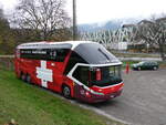 (269'149) - Heggli, Kriens - LU 146'496 - Neoplan am 13. November 2024 in Spiezwiler, Parkplatz