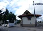 (266'668) - Intertours, Domdidier - Nr. 492/FR 300'492 - Mercedes am 6. September 2024 beim Bahnhof Tuffelen