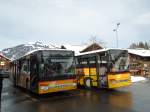 (143'063) - Kbli, Gstaad - Nr. 5/BE 366'987 - Setra am 20. Januar 2013 beim Bahnhof Gstaad