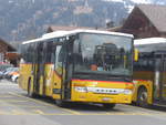 (215'137) - Kbli, Gstaad - Nr. 6/BE 107'055 - Setra am 14. Mrz 2020 beim Bahnhof Gstaad