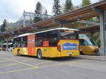 (216'486) - Kbli, Gstaad - BE 104'023 - Setra (ex Nr. 1) am 26. April 2020 beim Bahnhof Gstaad
