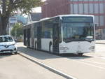 (220'741) - Interbus, Yverdon - Nr. 211/AG 559'331 - Mercedes (ex BVB Basel Nr. 792; ex VZO Grningen Nr. 24) am 13. September 2020 beim Bahnhof Lenzburg (Einsatz Eurobus)