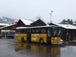 (158'874) - Kbli, Gstaad - Nr. 7/BE 403'014 - Setra am 23. Februar 2015 beim Bahnhof Gstaad
