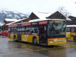 (158'879) - Kbli, Gstaad - Nr. 5/BE 366'987 - Setra am 23. Februar 2015 beim Bahnhof Gstaad