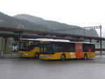 (216'516) - Kbli, Gstaad - BE 104'023 - Setra (ex Nr. 1) am 26. April 2020 beim Bahnhof Gstaad