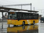 Volvo/802247/245070---kuebli-gstaad---be (245'070) - K�bli, Gstaad - BE 671'405/PID 11'459 - Volvo (ex BE 21'779) am 15. Januar 2023 beim Bahnhof Gstaad