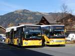 (268'972) - Kbli, Gstaad - BE 360'355/PID 11'857 - Mercedes (ex PostAuto Bern BE 538'988; ex PostAuto Bern BE 653'386) am 7. November 2024 beim Bahnhof Gstaad