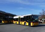 (268'976) - Kbli, Gstaad - BE 360'355/PID 11'857 - Mercedes (ex PostAuto Bern BE 538'988; ex PostAuto Bern BE 653'386) am 7. November 2024 beim Bahnhof Gstaad