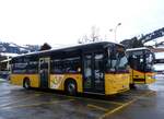 Volvo/872700/270705---postauto-bern---be (270'705) - PostAuto Bern - BE 707'920/PID 11'459 - Volvo (ex K�bli, Gstaad BE 671'405; ex K�bli, Gstaad BE 21'779) am 6. Januar 2025 beim Bahnhof Gstaad