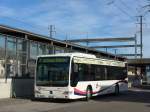 (167'412) - Limmat Bus, Dietikon - AG 370'310 - Mercedes (ex BDWM Bremgarten Nr. 10) am 19. November 2015 beim Bahnhof Rothrist